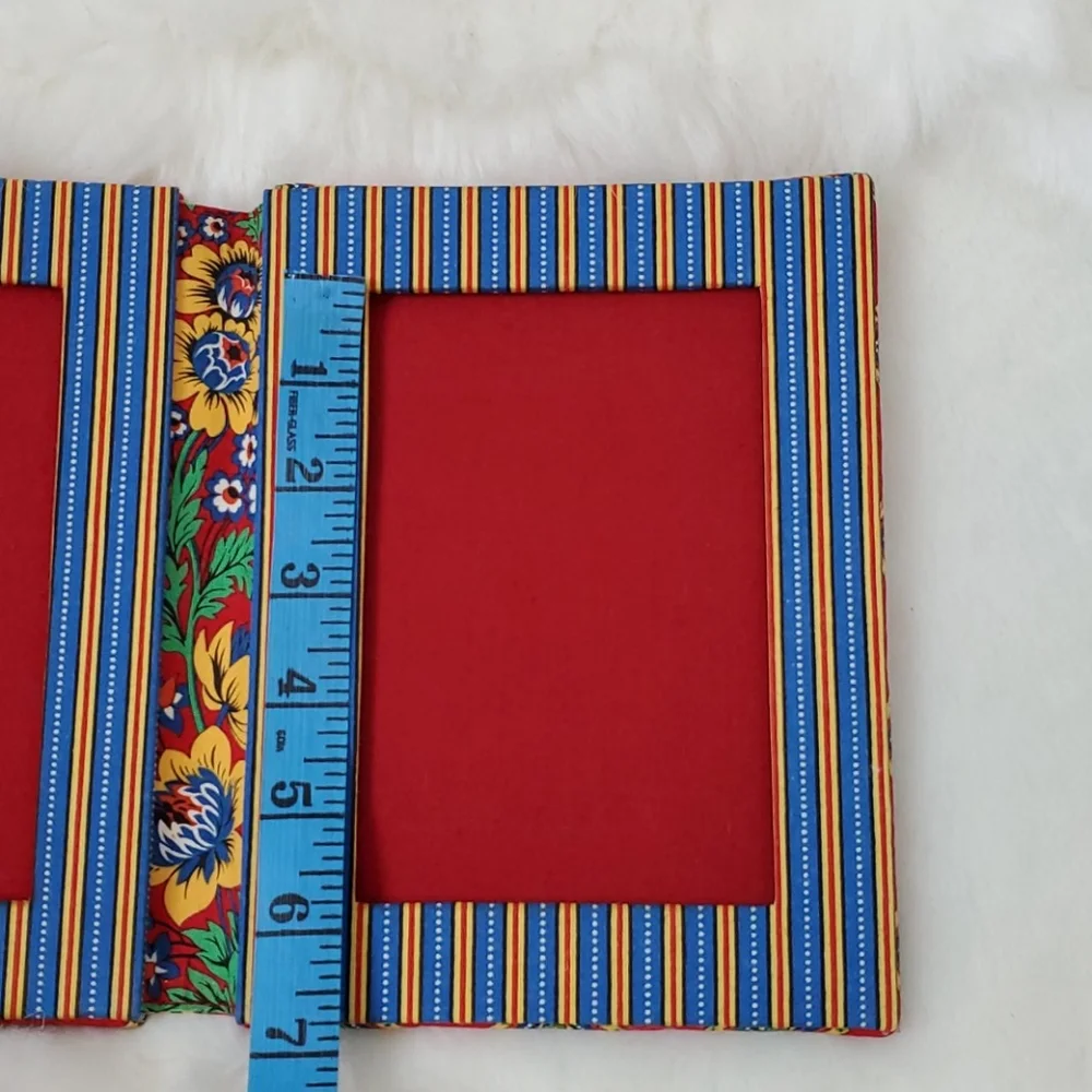 Vera Bradley red floral photos frame